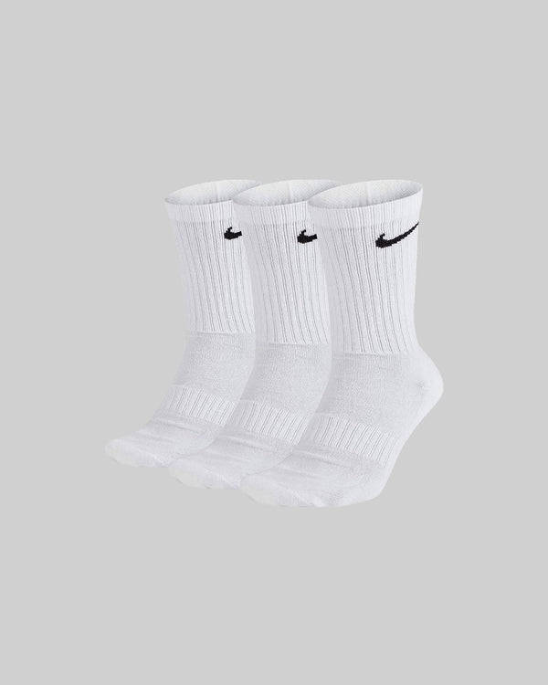 TRAINING CREW SOCKS "WHITE" (3 PACK)