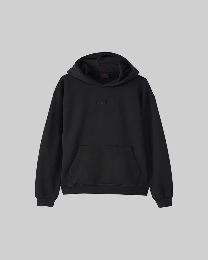 WORDMARK FLEECE PULLOVER HOODIE "OFF NOIR"