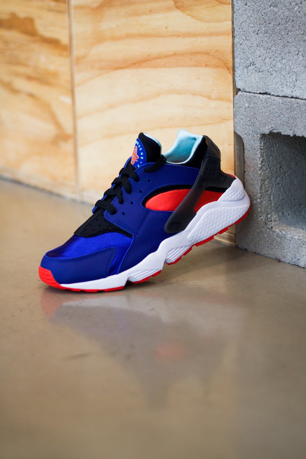 Air huarache blue online